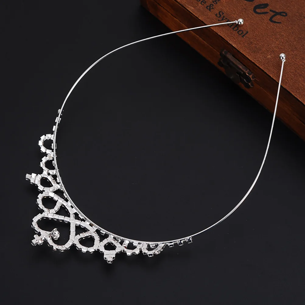 

Корона повязка для волос для женщин стразы свадебная тиара свадебная вечеринка выпускной головной убор аксессуары инструмент для укладки волос