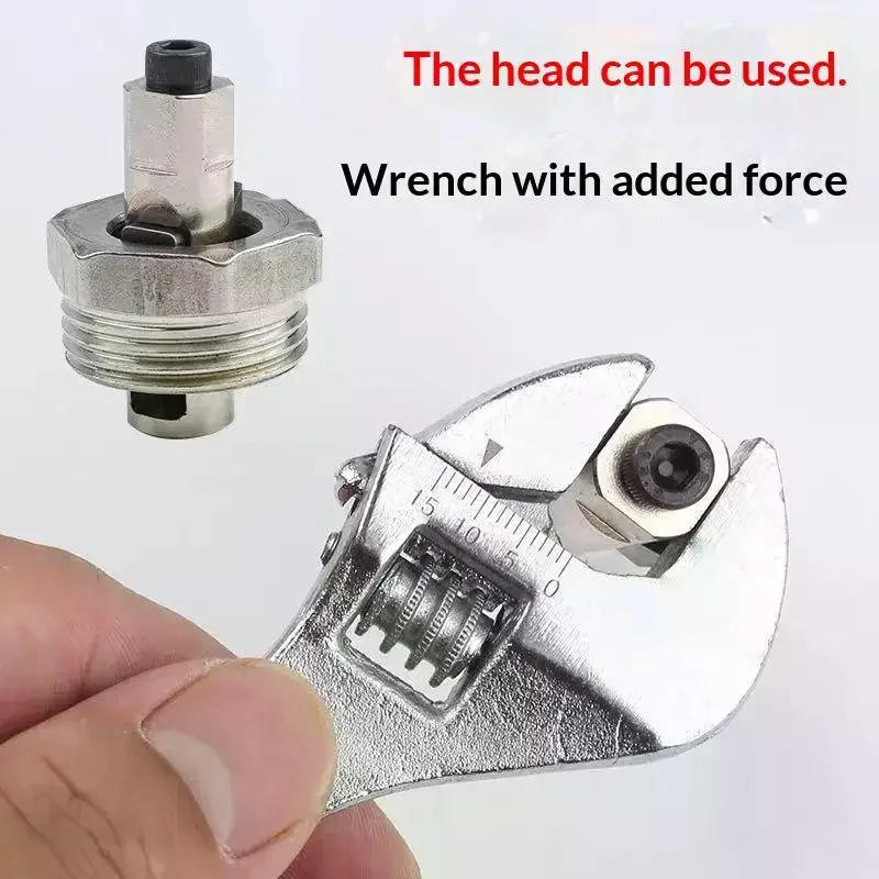 

1Pcs High Hardness Adjustable Extraction Diameter 12/14mm Screw Remover Compact And Lightweight Plumbing Tool Extractor