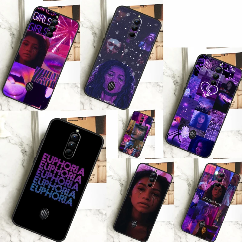 American TV Euphoria Zendaya Rue Case For ZTE Nubia Red Magic 9 Pro Plus RedMagic 8 8S Pro Plus 6 7 6S 7S Pro 5G 5S 6R Cover