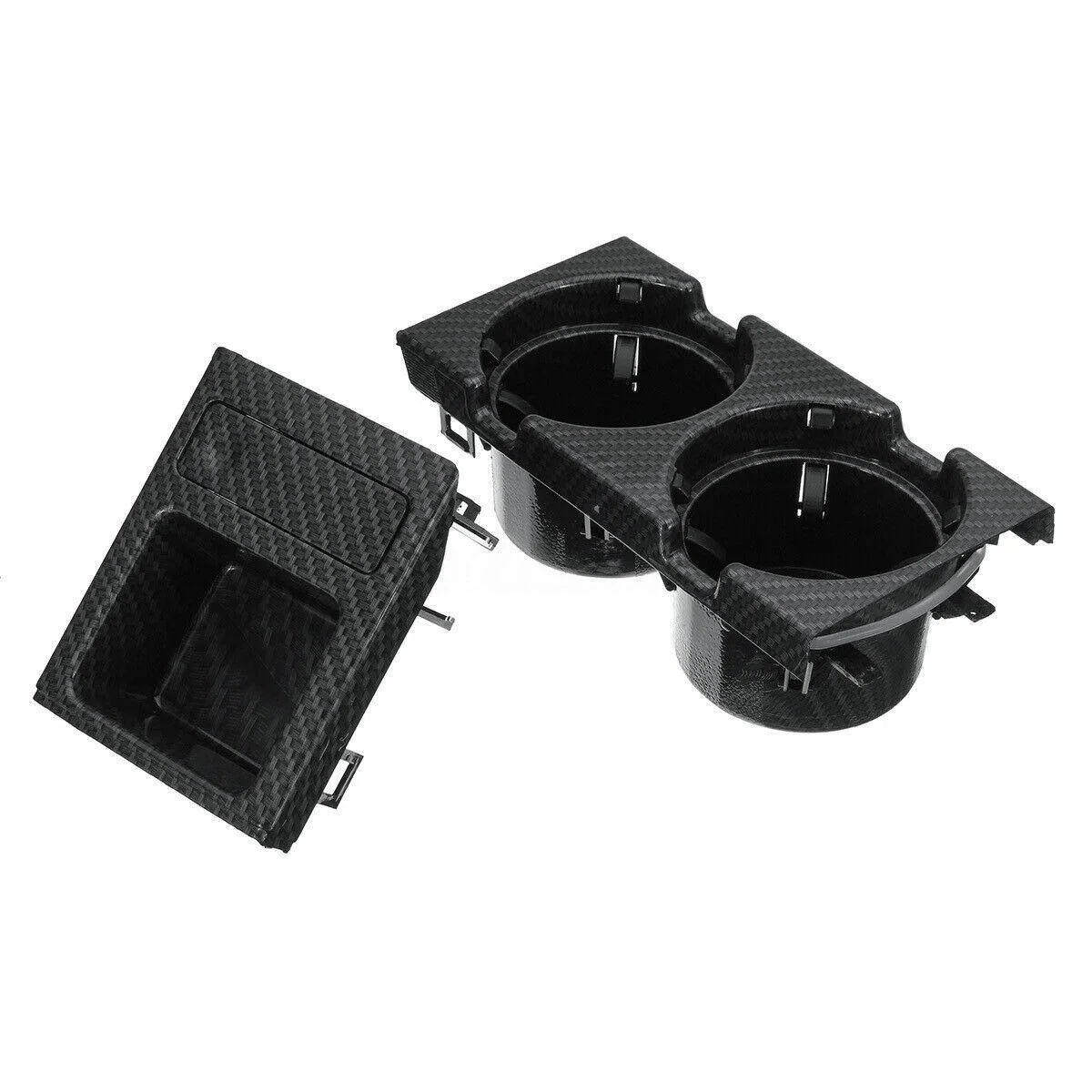 Car Center Console Water Cup Holder & Coin Storage Box 51168217953 for BMW E46 3 Series 99-06 51168217955 51168248504,A