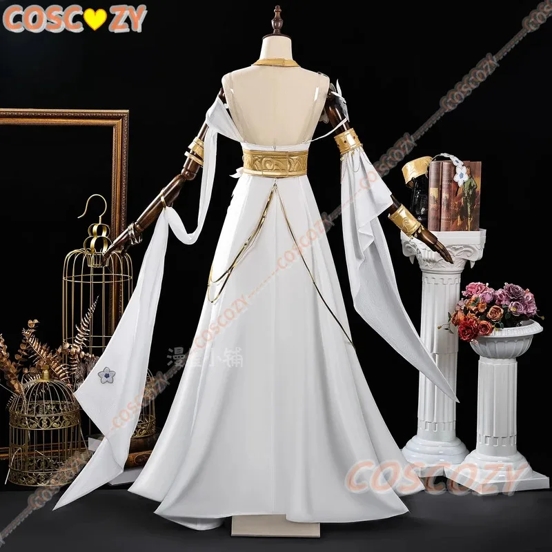 2025 22 Tribios Cosplay disfraz peluca Honkai Star Rail vestido Santa Maiden de Janusopolis Amphoreus fiesta de Halloween uniforme de mujer Pr