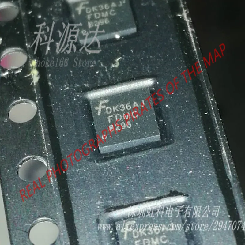 10pcs/bag FDMC8296  Trans MOSFET N-CH Si 30V 12A 8-Pin Power 33 T/R