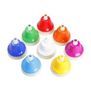 Orff Set von Musikinstrumenten Farbe 8 Notizen Bell Hand Bell Kinderspielzeug Frühes Baby Bildung Schönes Weihnachtsgeschenk 8 Hauptverkäufe Sinos Musicalization - №7