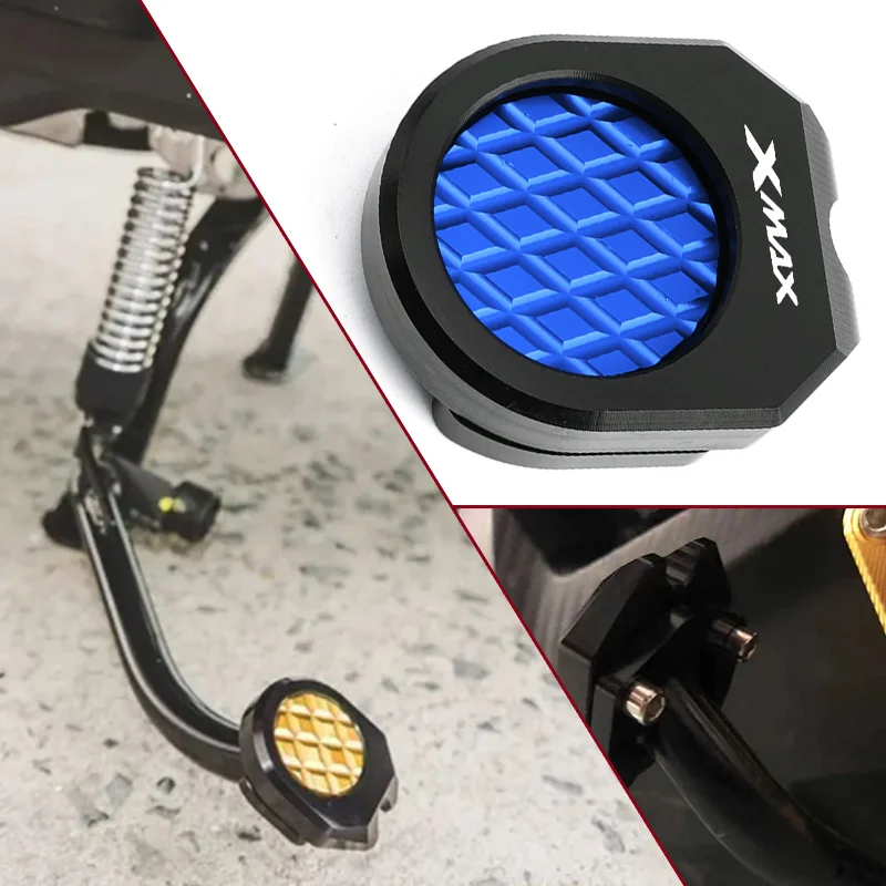 

For Yamaha XMAX300 125 250 2017-2019 Motorcycle Centre Mount Foot Stand Center stand Extension Enlarger Pad