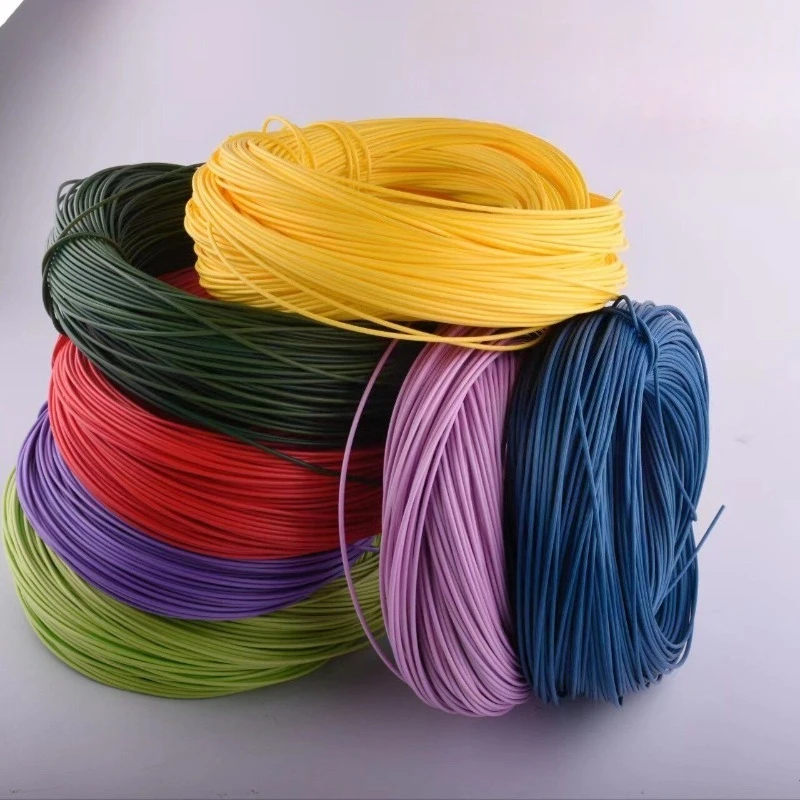 500g Round/Flat PE Synthetic Rattan Material for Weaving Bag Basket Craft Chair Table Repair Knit Furniture Accessory