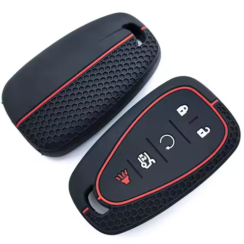 New 5Button Silicone Car Remote Key Case FOB Shell for Chevrolet Chevy Camaro Cruze Malibu Equinox Onix Spark Sonic Volt Protect