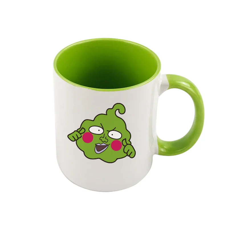 Anime Mob Psycho 100 Mobu Saiko Hyaku hoyuelos Cosplay agua vidrio dibujos animados Taza de cerámica ornamento accesorio marca taza mascota recuerdo