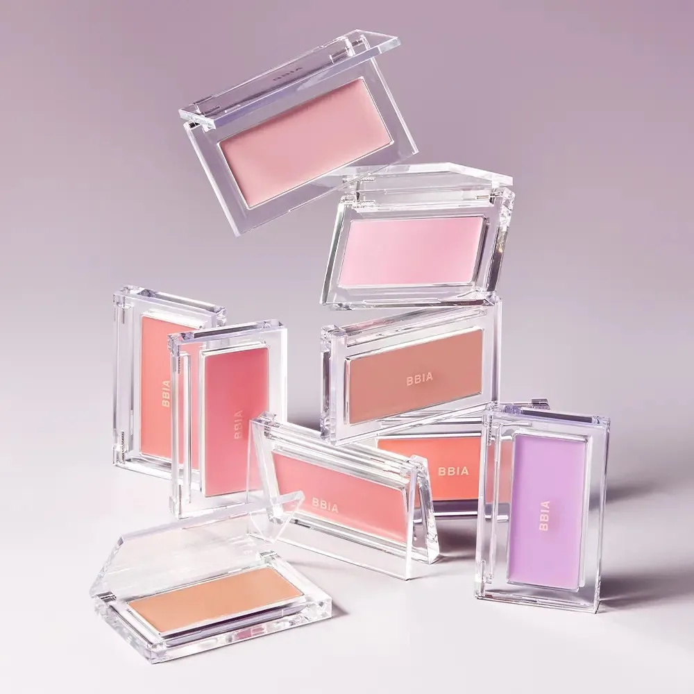 

Original Korea Bbia Ready To Wear Downy Cheek Blush Cream Downy Peach Fig Lavender Natural Lasting Matte Facial Monochrome Blush