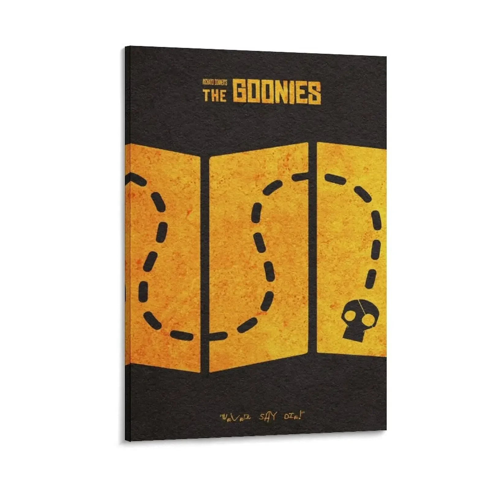 

The Goonies Minimalist Alternative Movie Poster Canvas Painting korean room decor home decor interior paintings wall decor