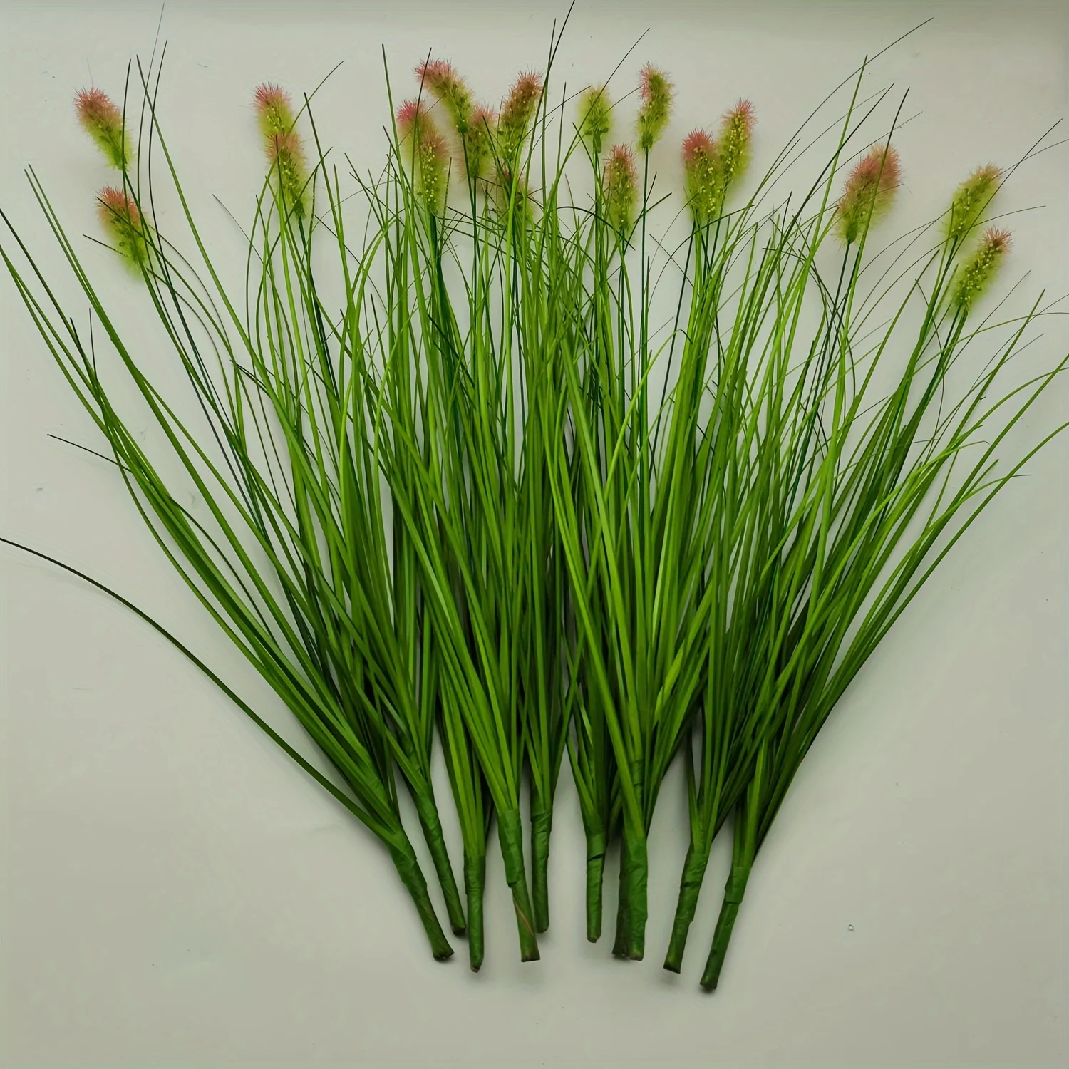 6 Packungen simuliertes Schilfrohrgras, Heim- und Wohnzimmerdekoration, simulierte Pflanze, Gartendekoration im Freien, simulierte Blume – Detail 5