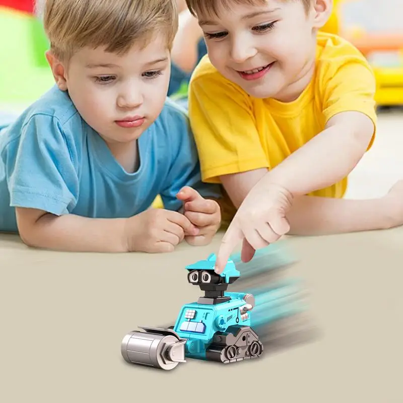 Small Construction Vehicles Engineering Vehicle Inertia Car Movable Joints Educational Kids Construction Toys For Boys And Girls