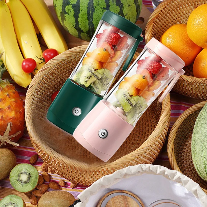 380ML Portable Blender Wireless Mini Juicer USB Electric Blender Fruit Juicer For Fruit And Vegetables Juicer Machine