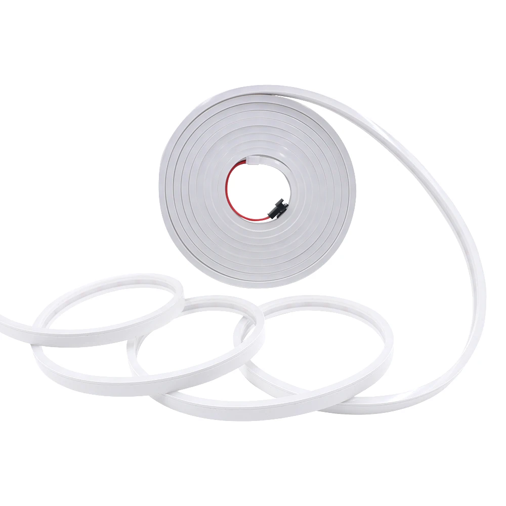 5V WS2812B Neon LED Light Strip Sign 60Leds/m RGBIC Individually Addressable Pixel Ribbon Tape Rope Lamp USB EU US UK AU Power