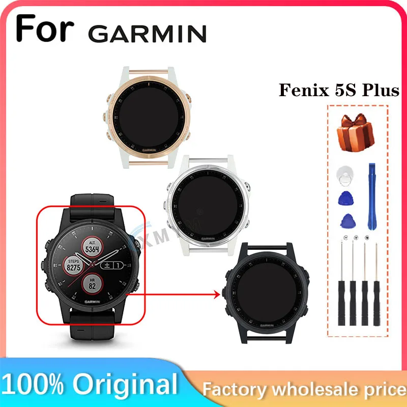 

For Garmin Fenix 5S Plus brand new original LCD display screen parts replacement and repair