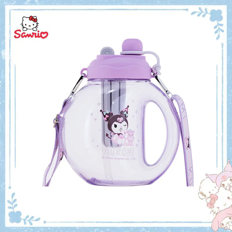 Kawaii sanrio meine melodie kuromi hallo kitty traum wird wahr plastik becher hoch kapazität tee lager kessel anime figur festival