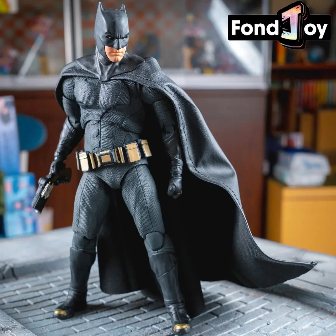 Batman Fondjoy Justice League Batman Movie Character Model Limited Head Sculpt Action Figures 19cm Collects Ornaments Gifts