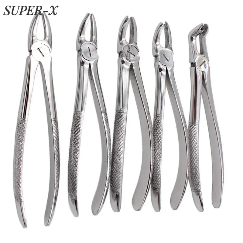 1szt Dental Tooth Extracting Forceps Dental Orthodontic Residual Root Forceps Dentist Surgical Extraction Instrument Dental Tools