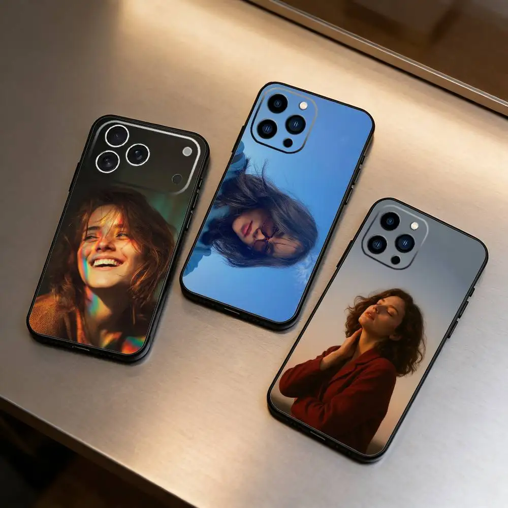 

Miss Germany Jasmin-Schmid Phone Case For iPhone 16,15,14,13,12,17,Pro Max,Plus Silicone Black Case