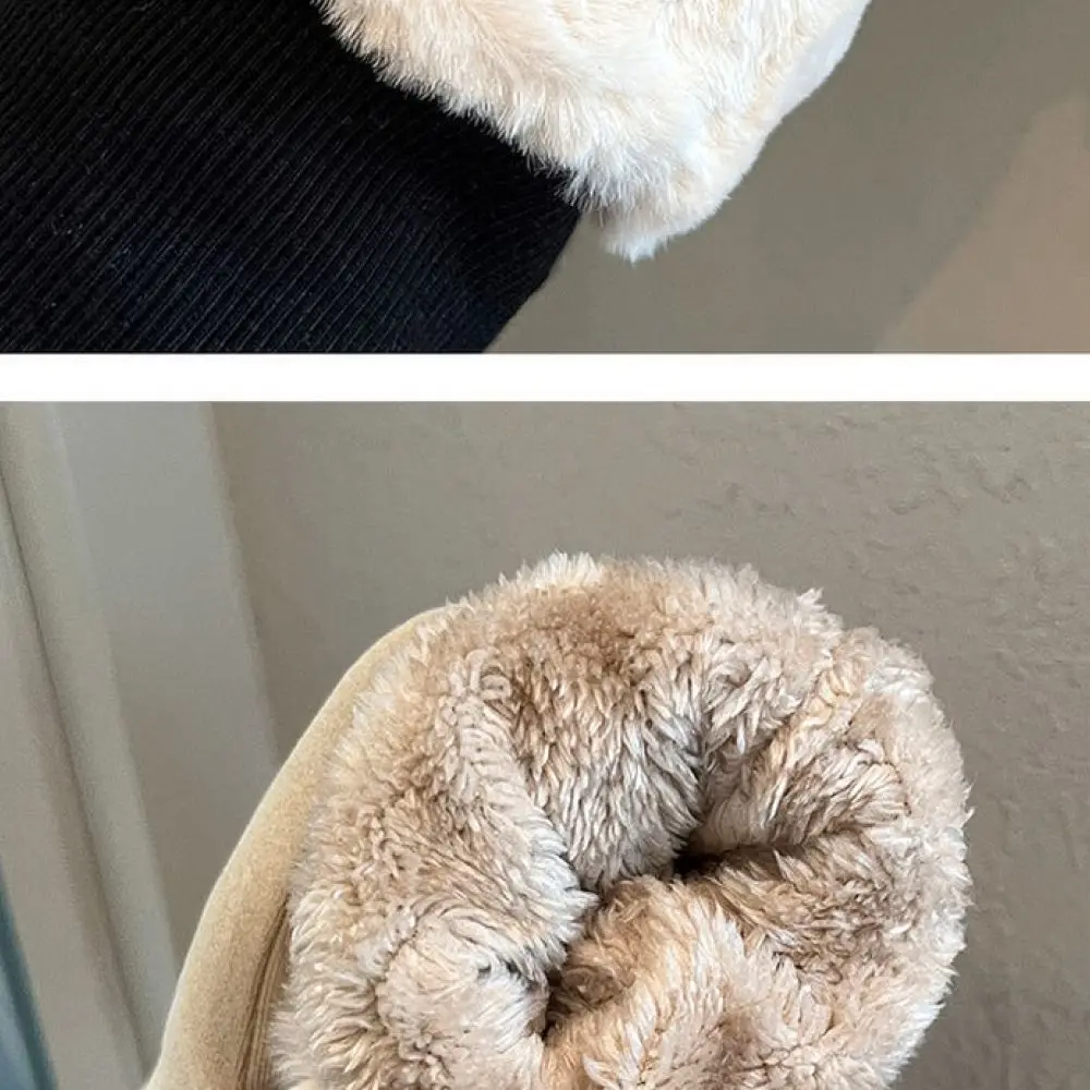Winter Warm Thermal Gloves Women Fleece Lined Windproof Touch Screen Mittens For Outdoor Sports Cycling Casual Utility