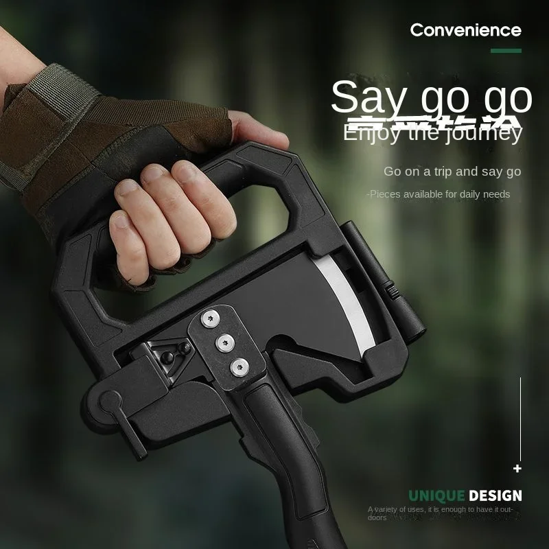 Camping Lifesaving Hammer Axe Mountain Cutting Tree Tools Hand Outdoor Multifunctional Tactical Logging Axe