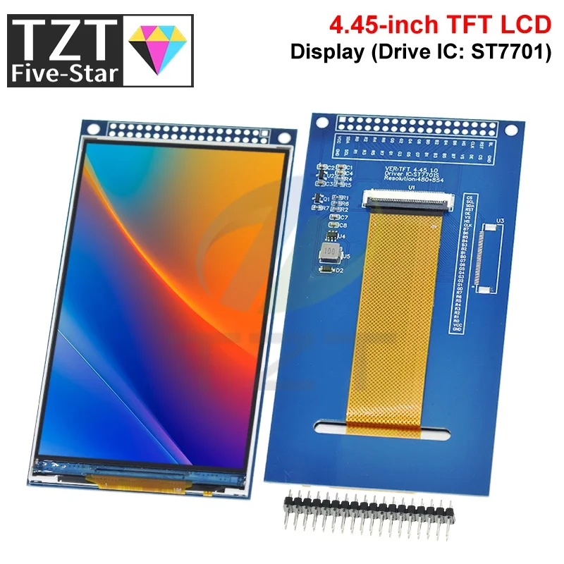modulo-de-exibicao-lcd-tft-de-445-polegadas-1-3-pecas-driver-tzt-st7701-resolucao-480-854-interface-rgb-tela-colorida-para-arduino