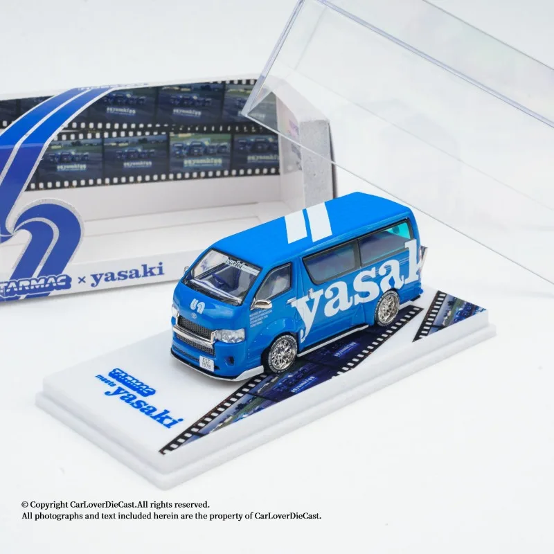 Diecast TW 1:64 Scale Toyota Hiace Widebody Yasaki Alloy Car Model