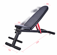 Factory Weight Bench Fitness Exercise Bench Adjustable Sit Up Bench For Home Gym