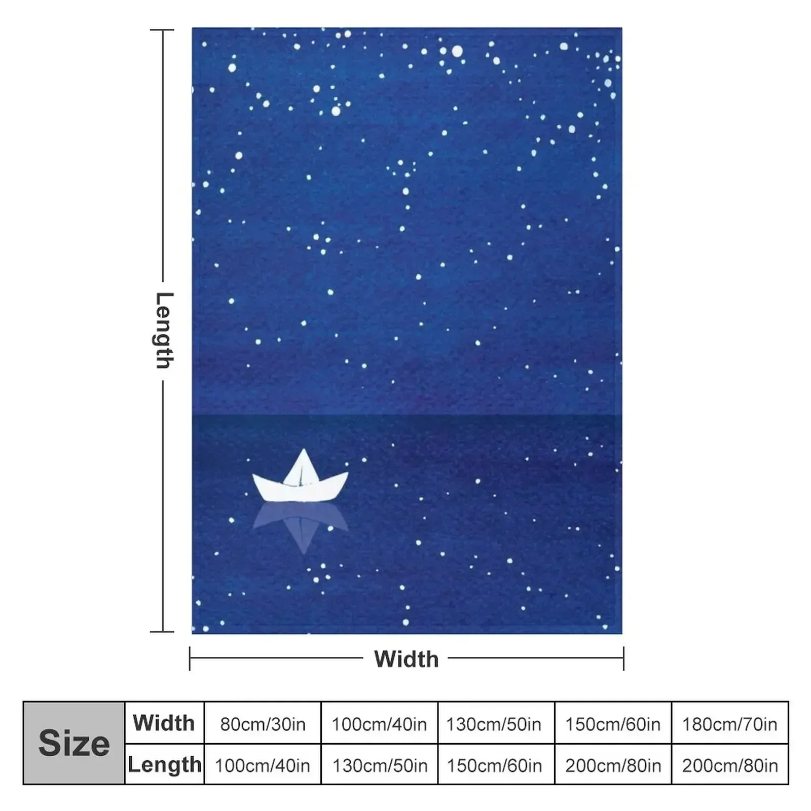 New Zen sailing Throw Blanket couch cozy soft plush fuzzy picnic outdoor blanket