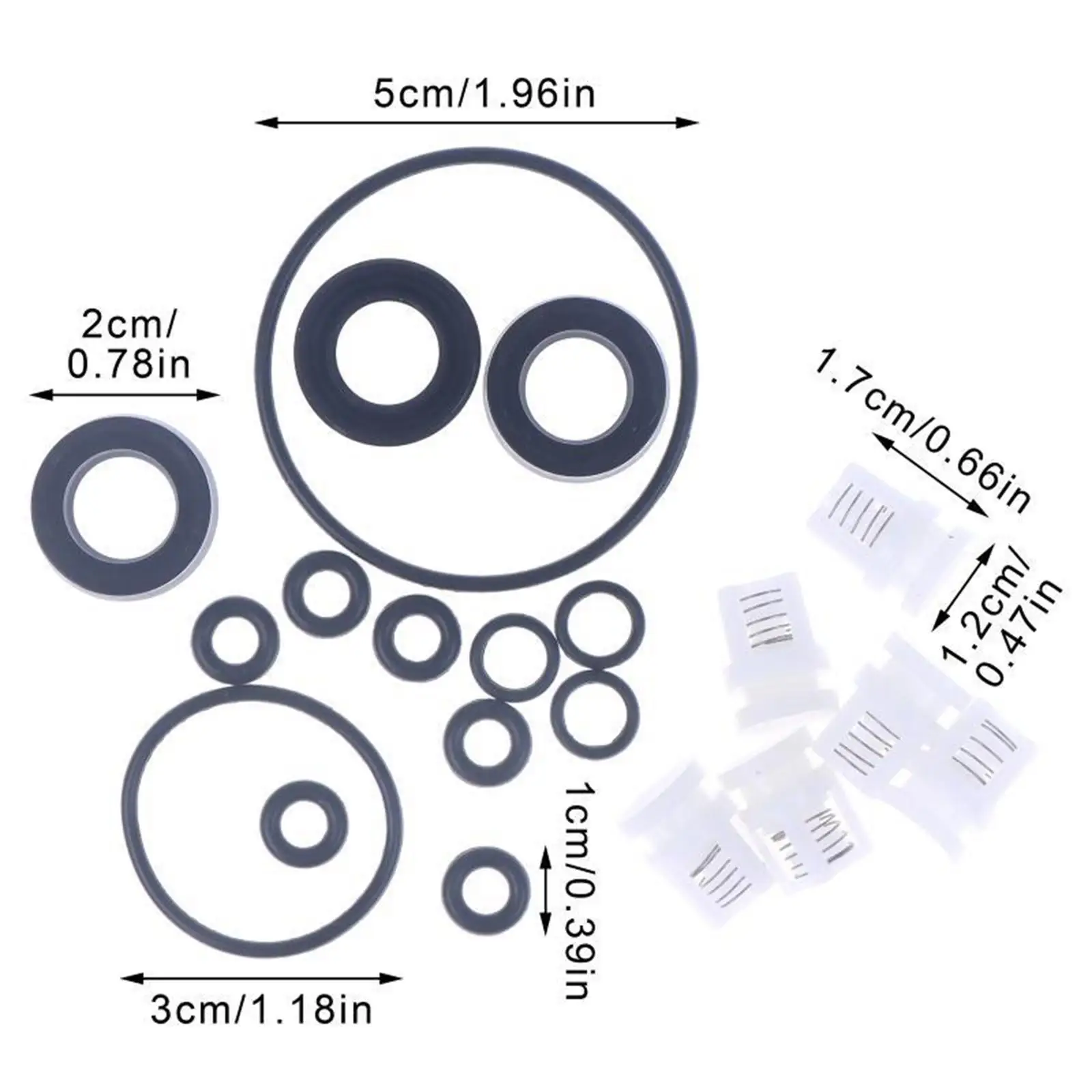 Pump Maintenance Kit Sturdy Easy Installation Repair Parts Fittings Accessories
