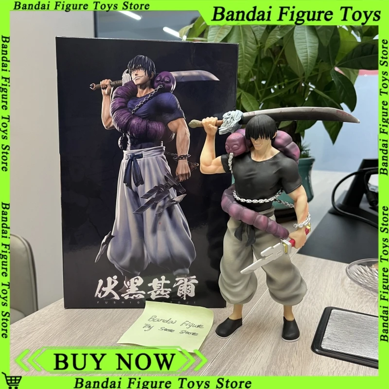 21cm Toji Figure GK Jujutsu Kaisen Figurine King of Artist Fushiguro Toji Action Figures Standing Model PVC Festival Toy Gifts