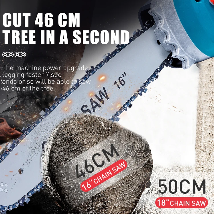 A2-0016 Mini motosierra con batería de 21 V para herramientas de jardín calientes de fábrica