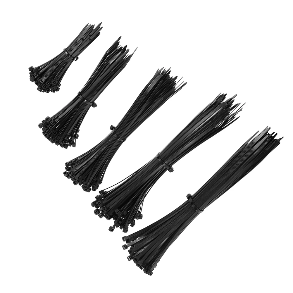 700 Pcs Cable Tie Self-locking Ties Zip Durable Nylon Material Pa66 Supplies Organizer