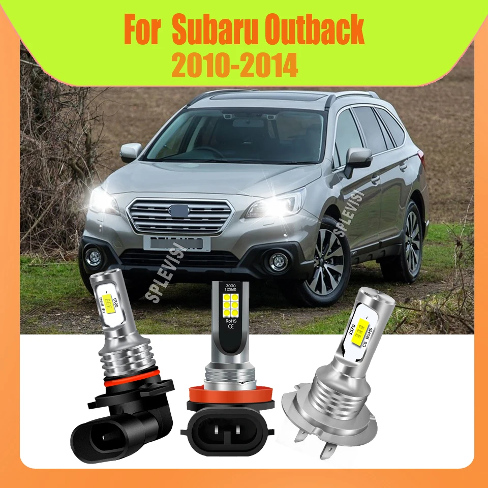 

9005 H7 H11 Headlamp High Low Beam Fog Light Bulbs Automotive Standard Replacement For Subaru Outback 2010 2011 2012 2013 2014