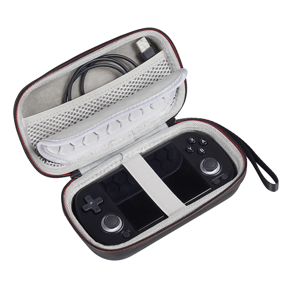 レトロなゲーム収納バッグ,耐衝撃ケース,旅行アクセサリー,rg40xx h