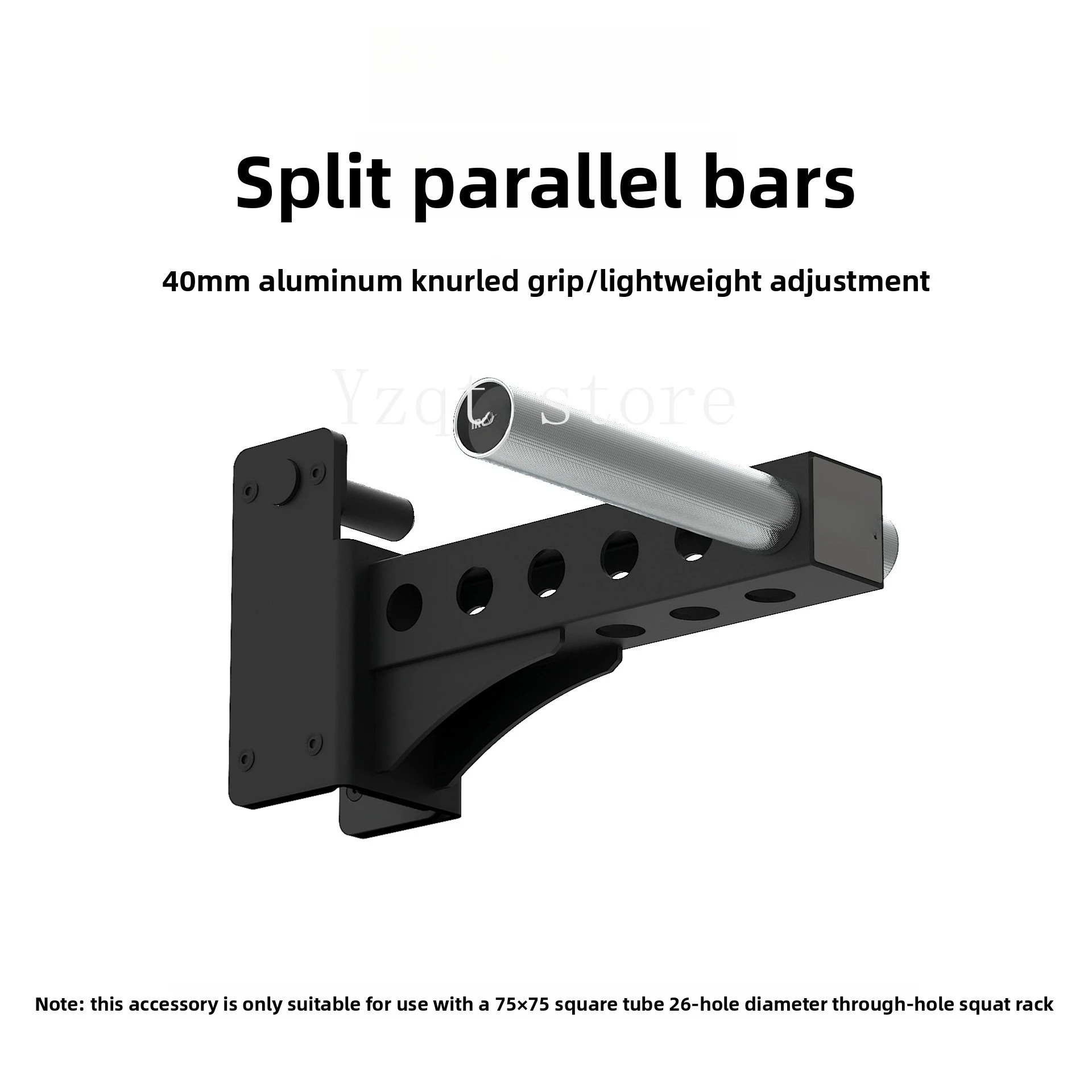 Split parallel bar arm flexion and extension accessories REP accessories Three-head chest push shoulder trainer Household squat
