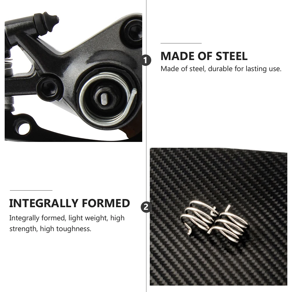 

4PCS Disc Brake Caliper Spring Steel Braking Return Circlip for Road Mountain Bike High Elastic Force Accessories