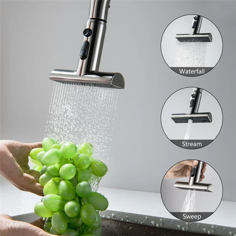 RMWIN-Сменная головка смесителя, замена распылителя для раковины, замена выдвижной головки кухонного смесителя