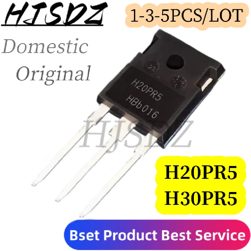 Tubo IGBT de alta potencia 1-3-5piezas/H30PR5 H20PR5 IHW20N135R5 IHW30N135R5 TO-247 Domestic/Original