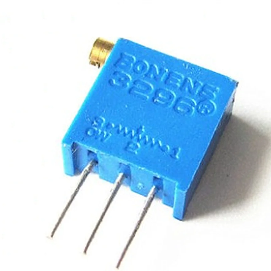 10PCS/LOT Adjustable resistor 3296X-1 3296X 1K/2K/5K/10K/20K/25K/50K/100K/200K/500K/1M 100OHM 500R 200R