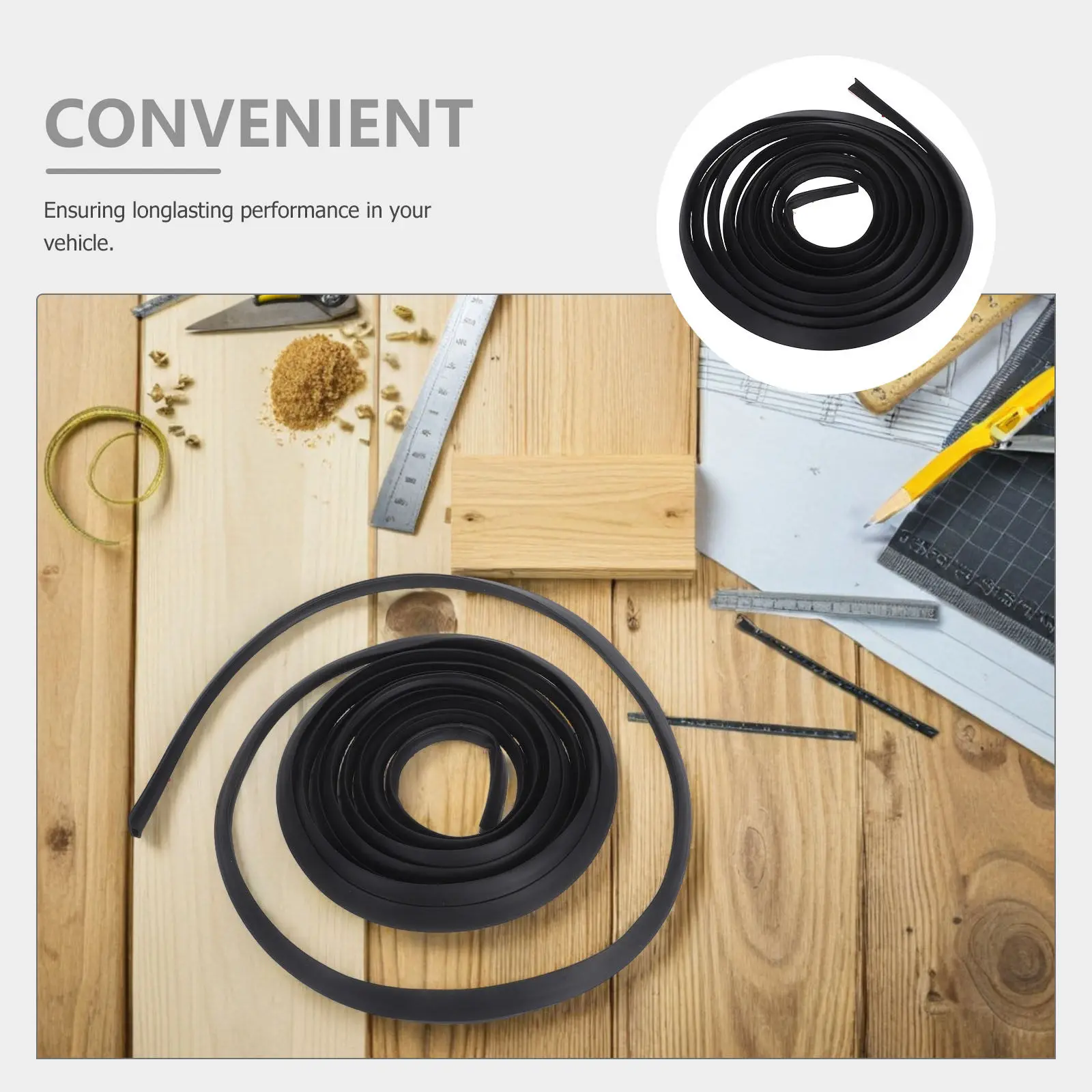 Car Wire Concealer Universal 5M Automotive Cable Organizer Adjustable Wire Hider Vehicle Hidden Cable Sleeve Car Cord Hider view 3