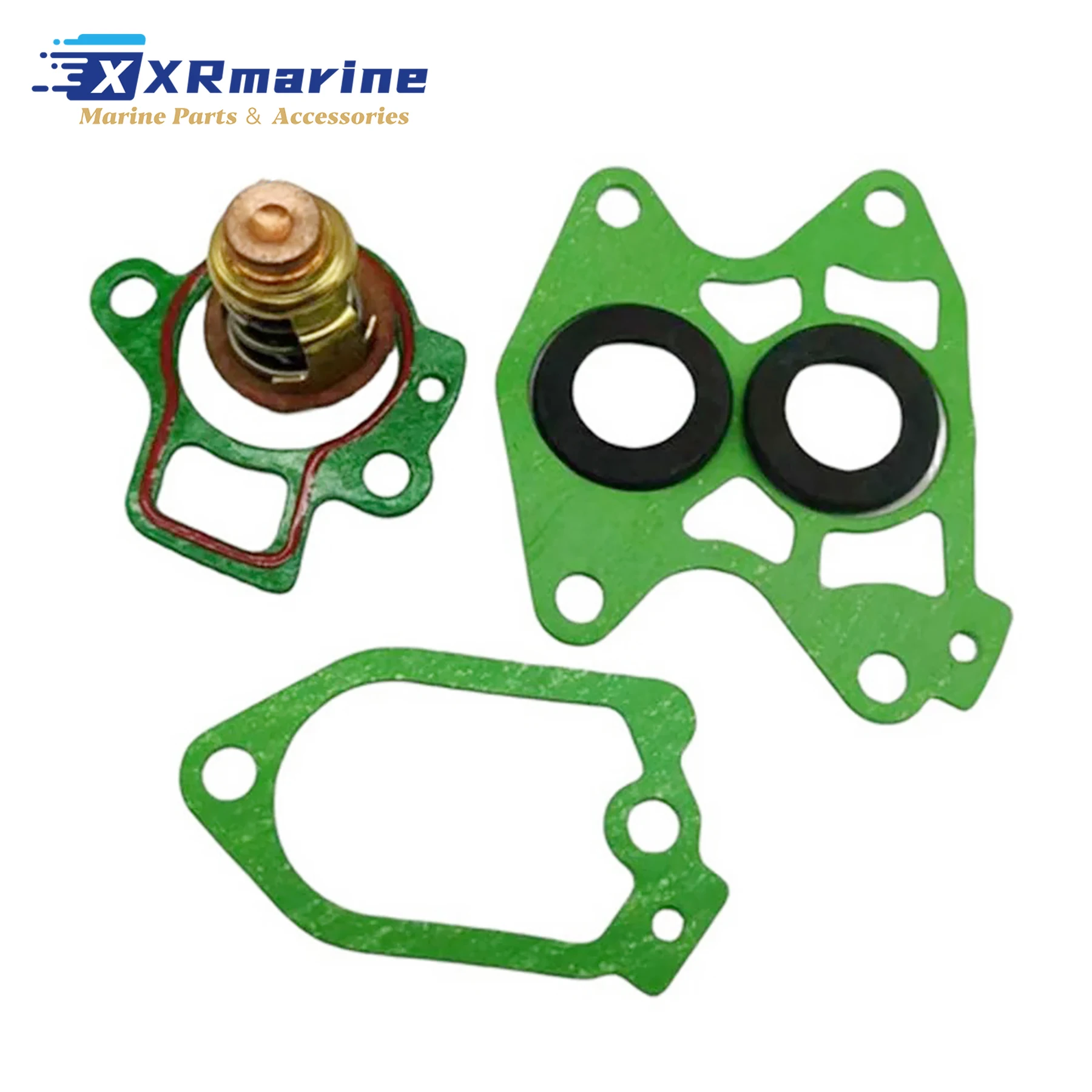 

Thermostat Repair Kit Compatible with Parsun 15HP 20HP F15A F20A F15 EFI F20 EFI Replaces T15-04000010 18-3540 18-3608