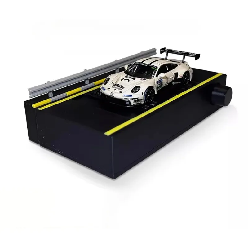 Dynamometer Model with Type-C Interface – Adjustable Speed & Wheelbase Desktop Race Track Accessory for 1/64 Scale Car Models
