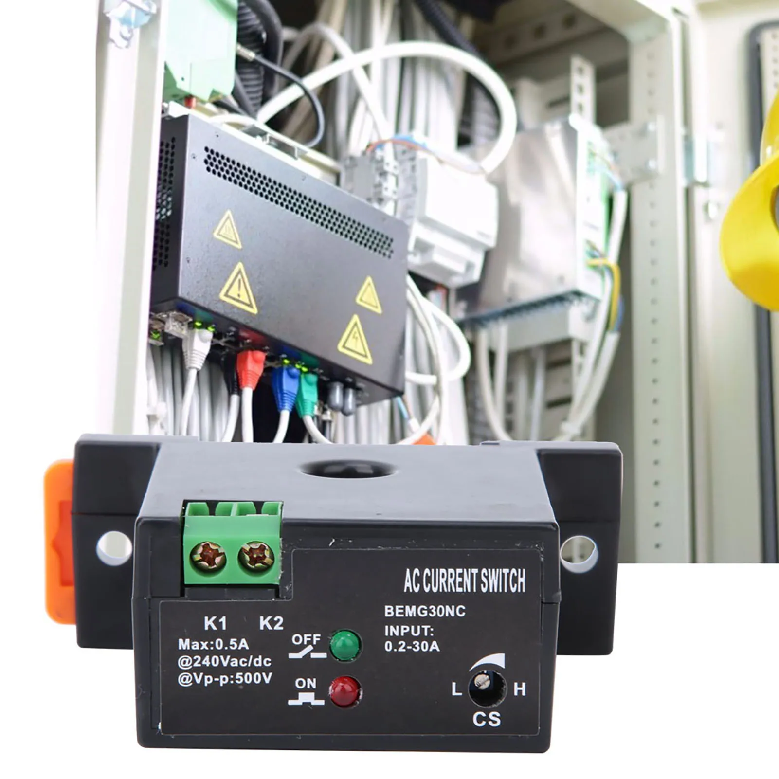 Flameproof Adjustable AC Current Sensing  0.2~30A Self Powered Sensing  Normally Off Sensing