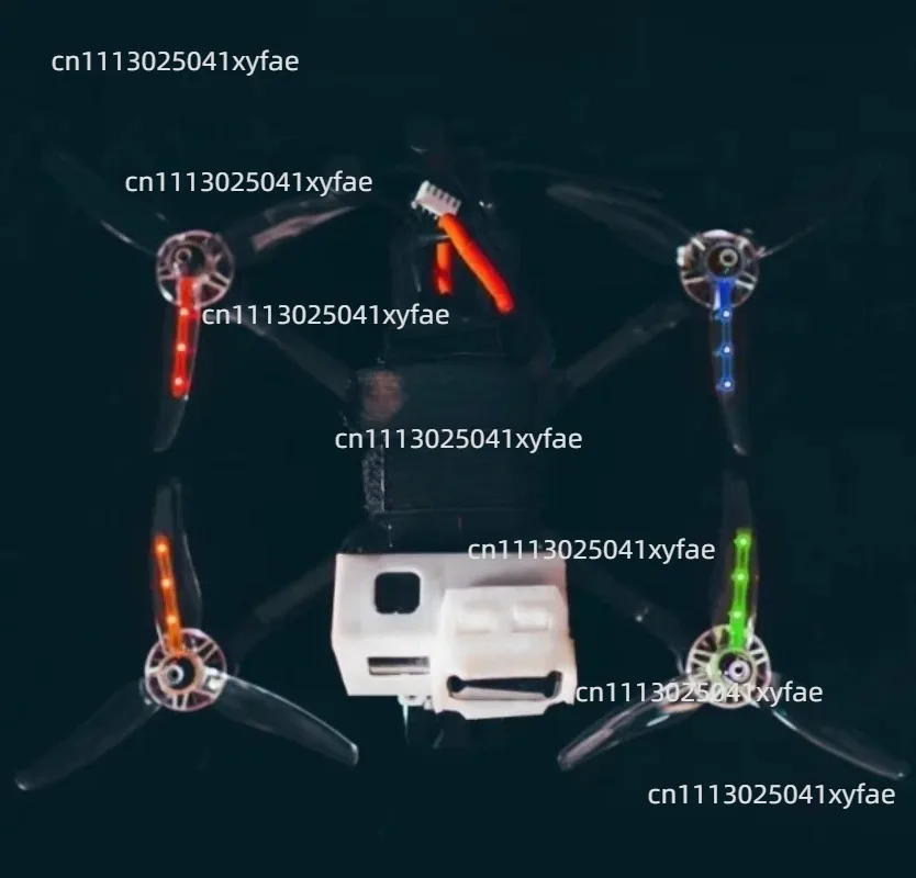 2 Pairs 5.1 Inch 51433L 3-Blade LED Propellers CW CCW Luminous Blades for FPV Multirotor