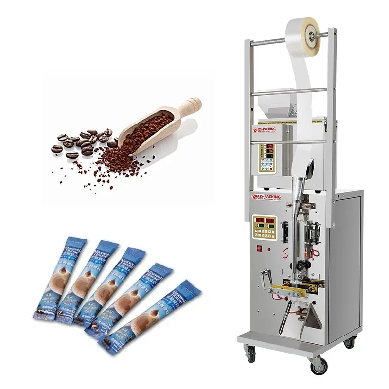 Multifunction Automatic Large Food Pouch Packaging Machine Tea Bags Powder Pine Nuts Plastic Material Filling Sealing Counting