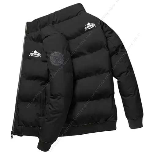2026 Men Down Jackets Parker Coat Parker Jacket Thick Warm Winter Cold and Waterproof Clothing Men's Puffer Jackets Windbreaker - Image 2
