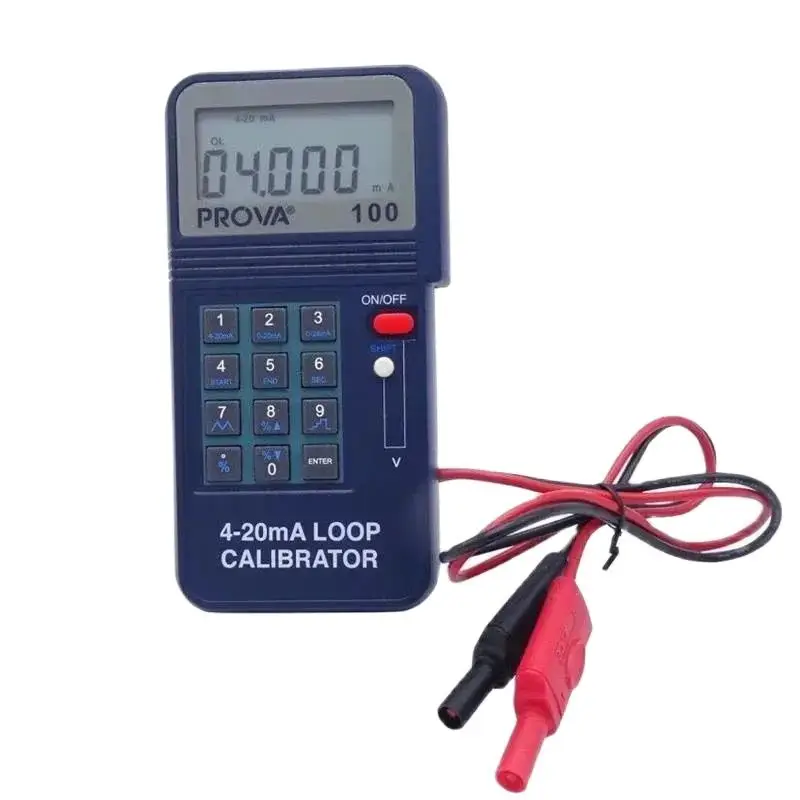 PROVA-100 Digital Loop Calibrator 4-20mA Portable Current Voltage Calibrator
