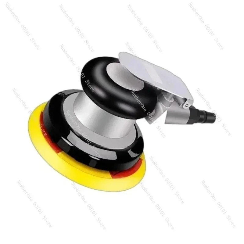 Pneumatic Grinder Industrial Grade Disc Polishing Machine Air Mill Dust Collection Sand Paper Machine 5-Inch 6-Inch