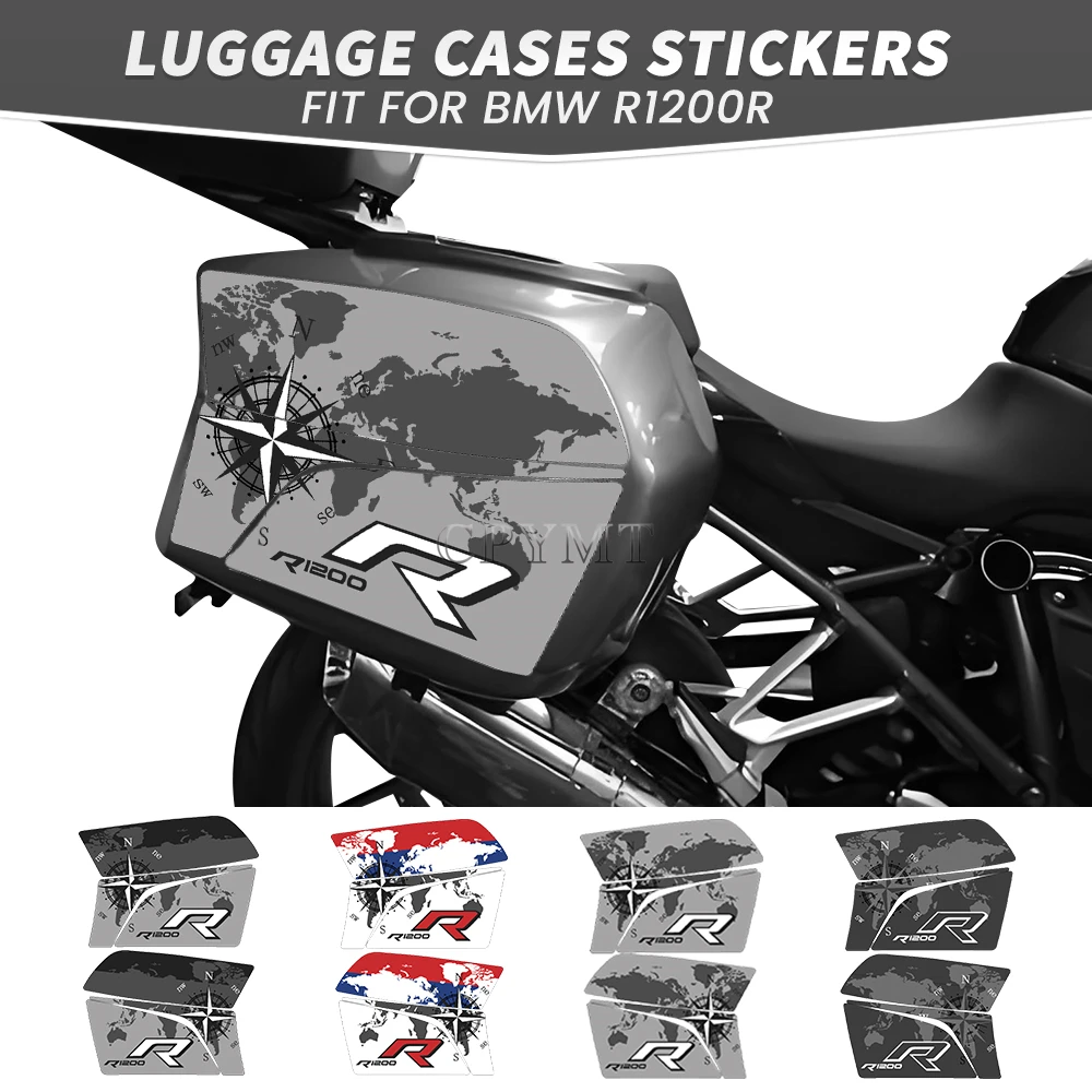 ملصقات حقائب الدراجات النارية شارات الأمتعة مناسبة لـ r1200 r R1200R 2021 2022 20223 2024
