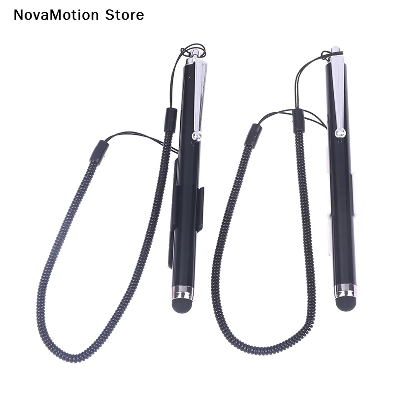 [NM]1Pcs Universal Black Touch Screen Mobile Phone Stylus Pen Tablet Accessories Computer Pens[NM]